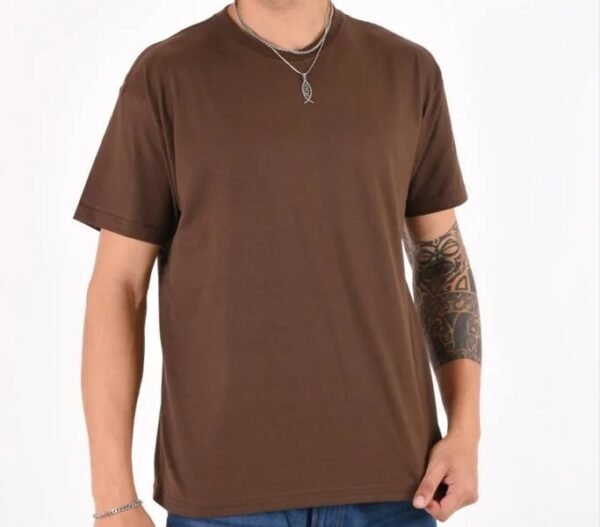 Remeras lisas de algodón- Adultos