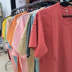 Remeras lisas de algodón- Adultos